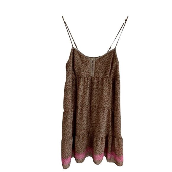 Mossimo Womens Y2K Babydoll Floral Tiered Dress Size XXL Boho Cottage Sundress - Picture 1 of 8